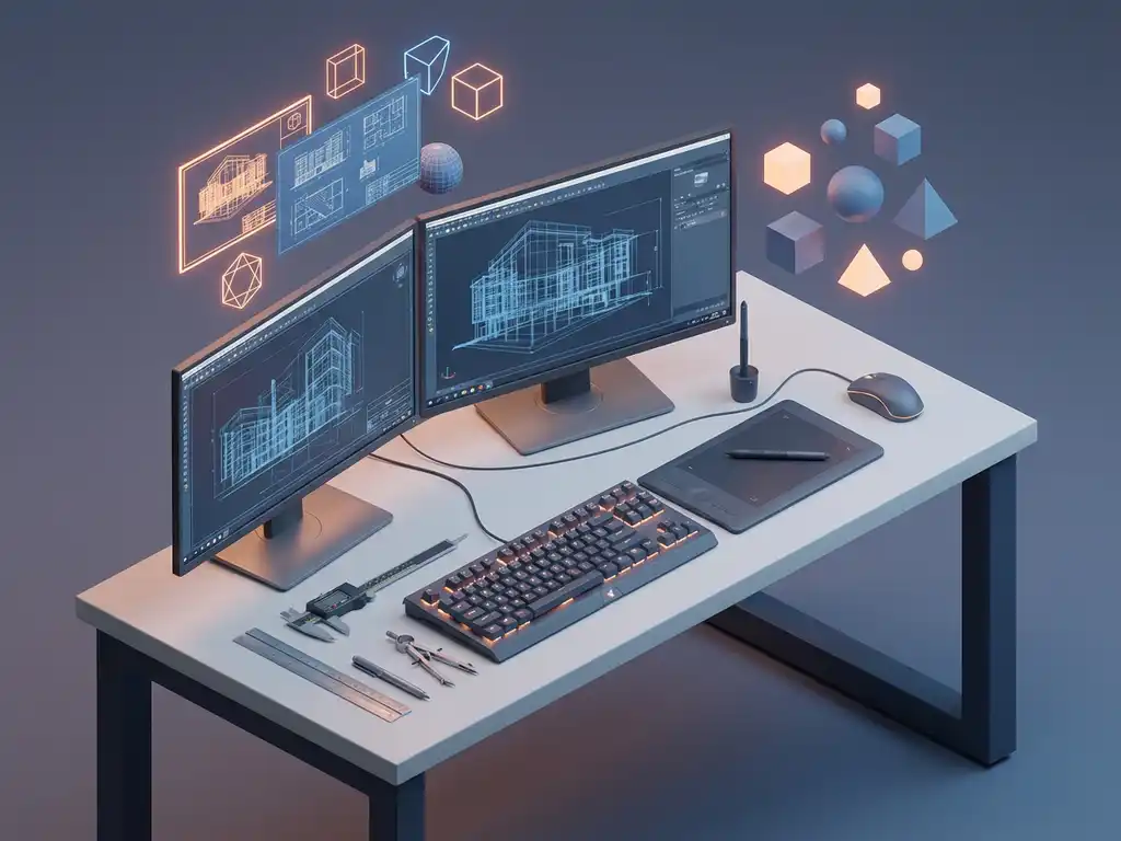 Artikelafbeelding bij Hoe maak je 3D modellen met CAD software?